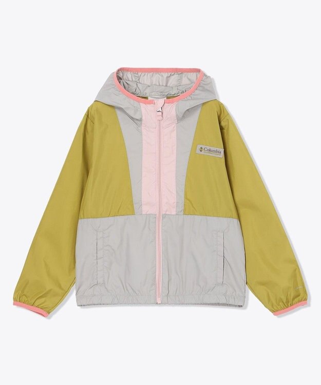 Columbia Columbia/ キッズアイテム/ バックボウルIIフーデッドウィンドブレーカー /コロンビア Peppercorn Flint Grey Pink Agate