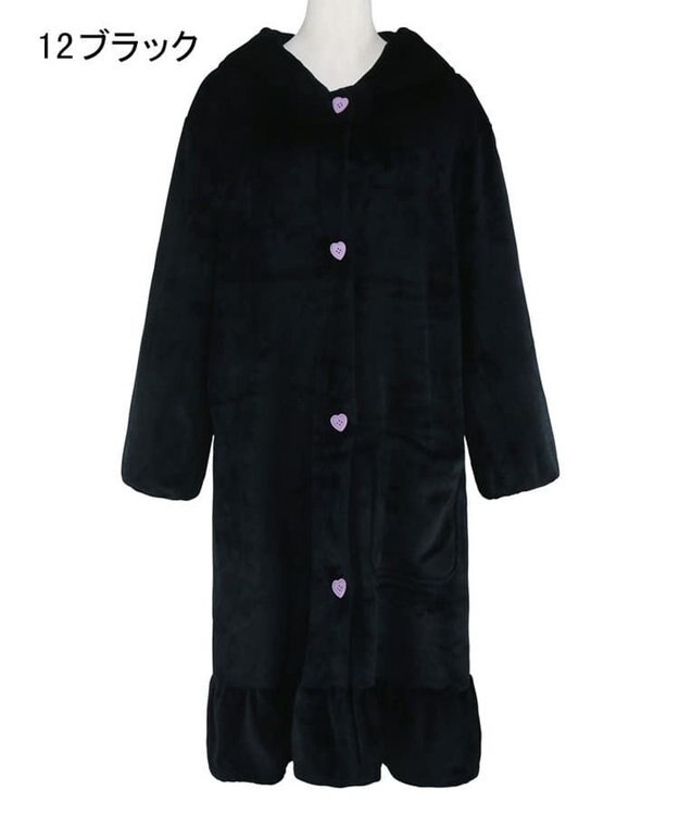 San-ai Resort（三愛水着楽園） 【SALE】温活にもぴったり！クロミ着ぐるみワンピース 【northerly】【サンリオキャラクターズ×San-ai Resortコラボ】 ブラック