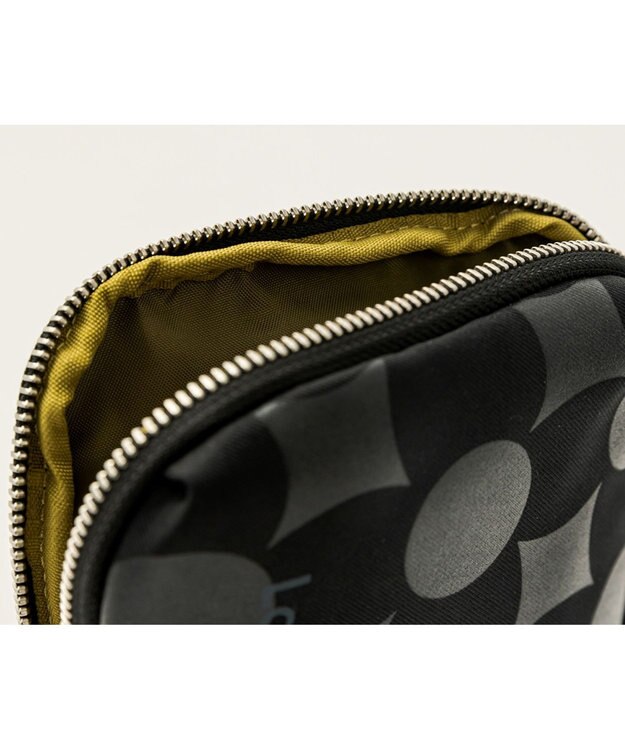 MIYABIYA La quoh with kirakaracho 南蛮七宝ベーシックプリント ミニポシェット 玄(ブラック)