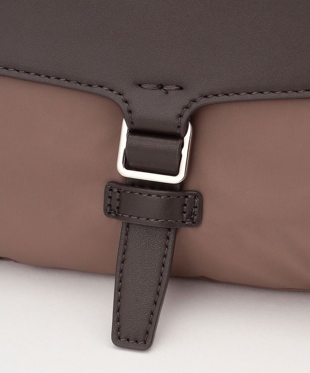 Y'SACCS ミリタリーフラップショルダー　Sサイズ チョコ