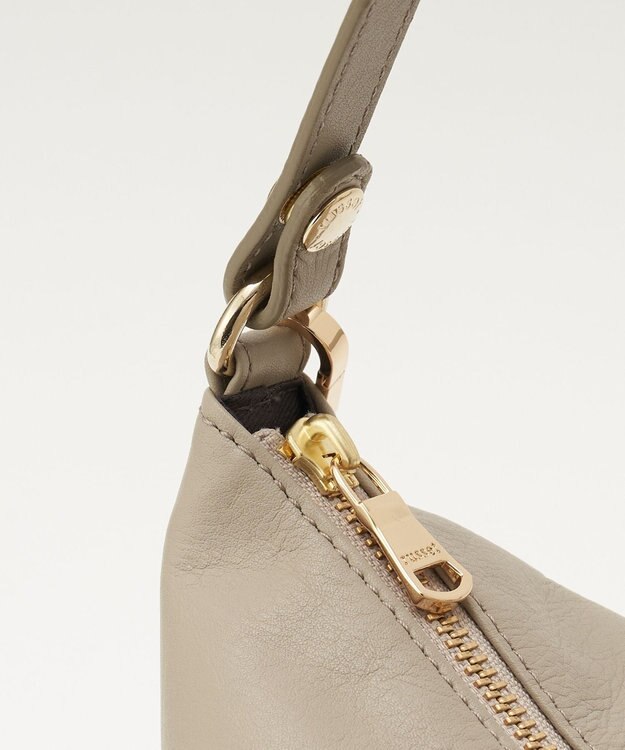 russet ソフトレザーシンプルショルダーバッグ(CE-1328-WEB) GrayBeige2