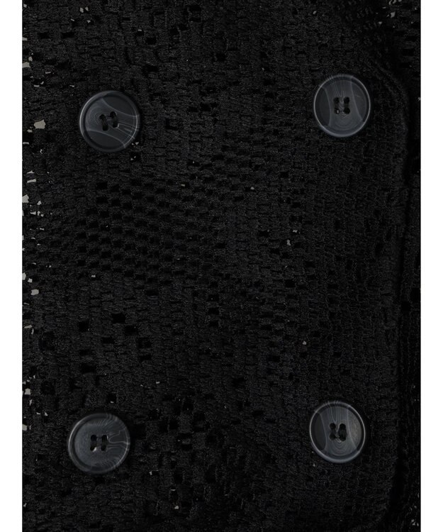 earth music&ecology レースジャケット Black