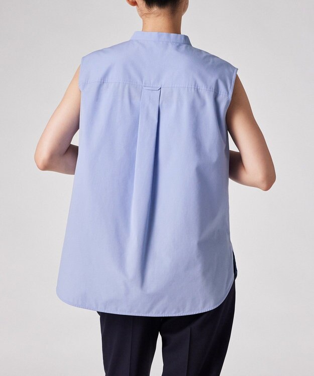 Paul Smith ドッキング ノースリーブシャツ ライトブルー