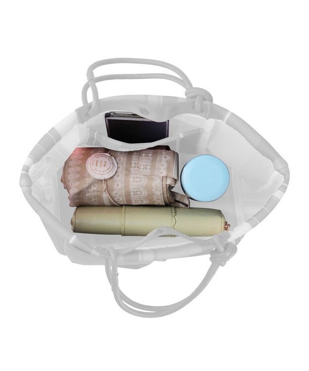 ROOTOTE 1084【手洗い可能】SC.デリ.ストライプ.ウエッファ-B 01：サックス