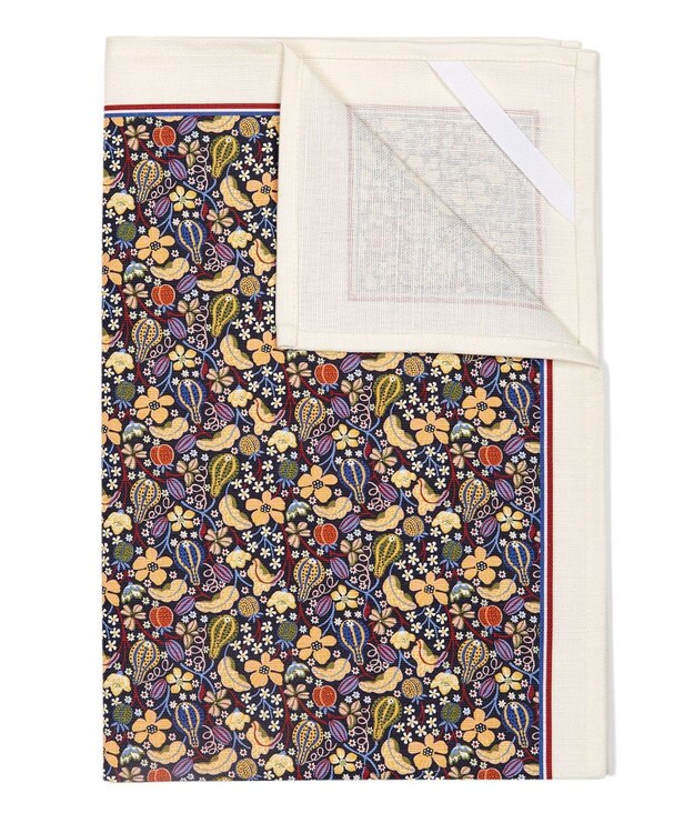 LIBERTY. フルートフル ティータオル ネイビー