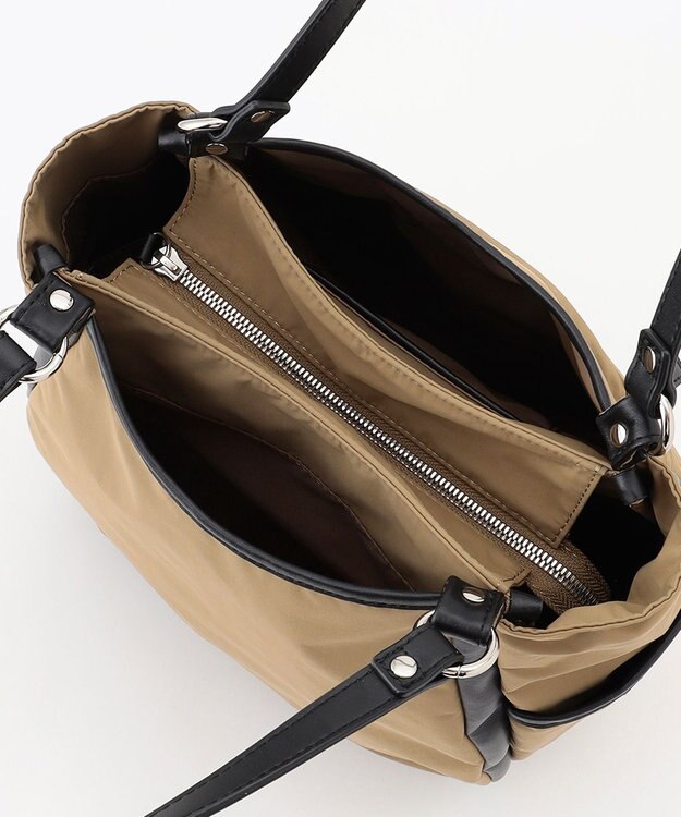 Y'SACCS タスランナイロントートバッグ small ベージュ【WEB限定カラー】