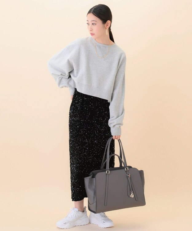 ACE BAGS & LUGGAGE W&.Day/Night マール ダブルハンドルトート A4サイズ 13.3インチPC収納 15302 ダブルアンドデイナイト チャコール