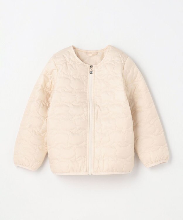 ANY KIDS 【ドッキング可能】ネコキルトブルゾン エクリュ