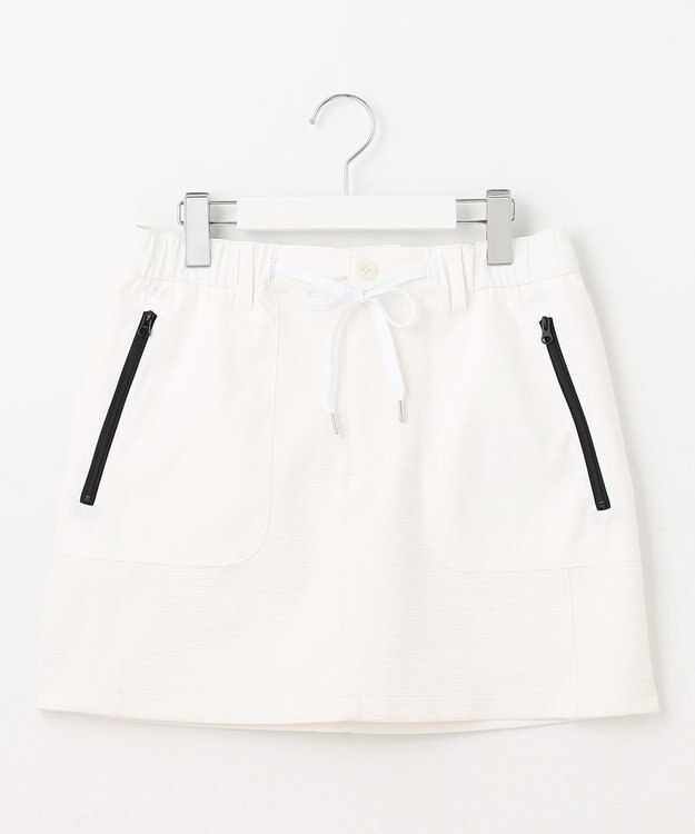 PW CIRCULUS 【WOMEN】DIMPLE スポーティスカート ゴルフウェア レディース ホワイト系