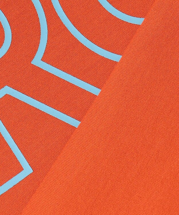 PW CIRCULUS 【WOMEN】フロントロゴ フーデッド プルオーバー オレンジ系