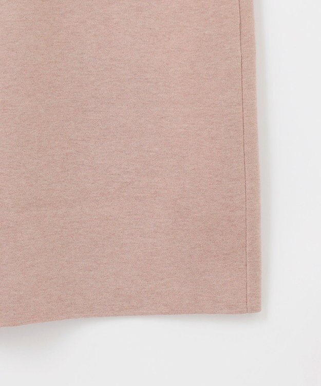 J.PRESS LADIES L 【洗える】CLOTH COMBI KNIT ワンピース ベージュ×アイボリー系