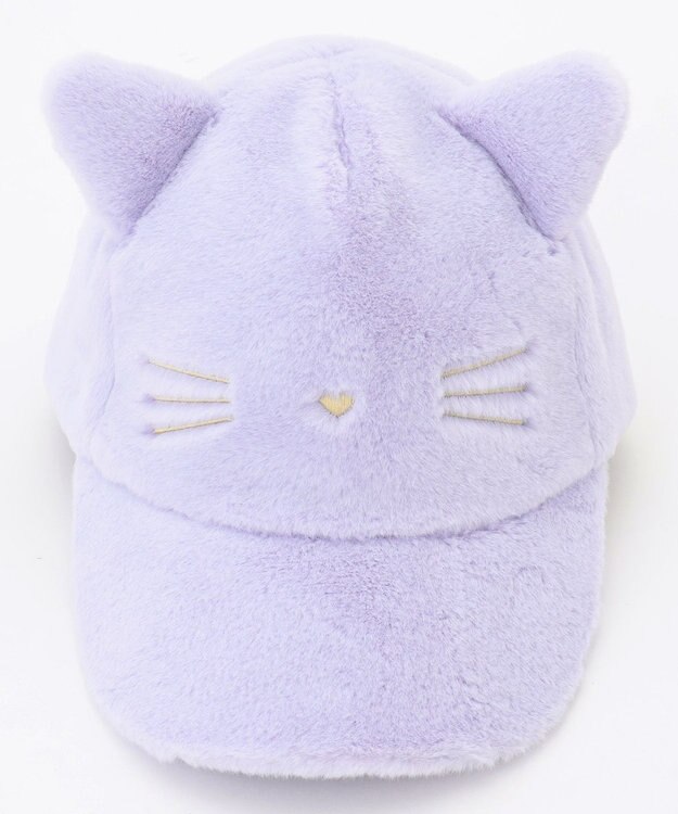 ANY KIDS ネコ耳キャップ ラベンダー
