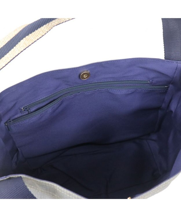 Regalo Felice 【撥水 / A4対応サイズ / 色落ちしないデニム調生地】トート / REGALO GY(グレー×ゴールドネイビー)