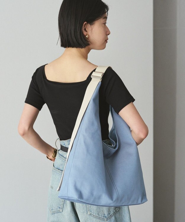russet ≪A4サイズ収納可能≫デニムホーボーバッグ(CE-1765) Denim