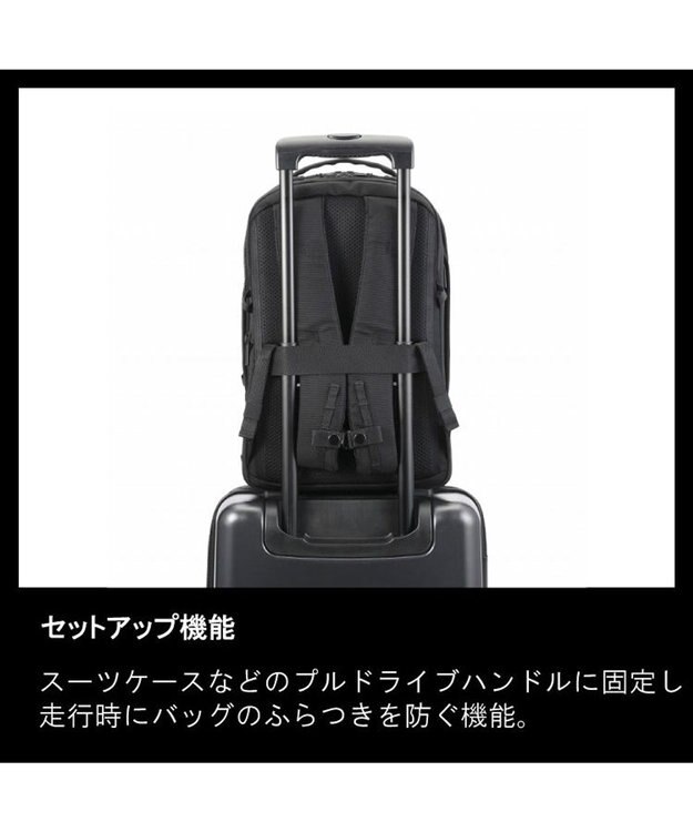 ACE BAGS & LUGGAGE ace. ラグレンティス ビジネスリュック 2気室 17L 950g 68321 ブラック