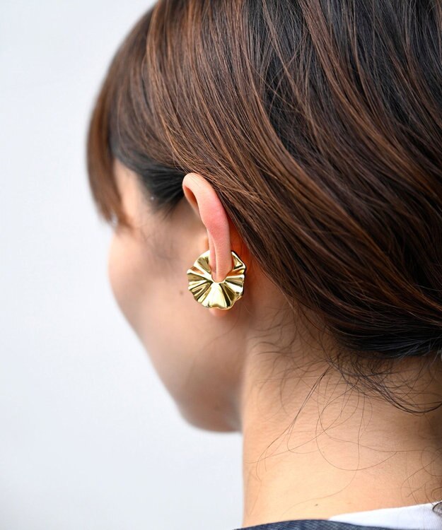 simoe Frill Cuff 02イヤーカフ ゴールド