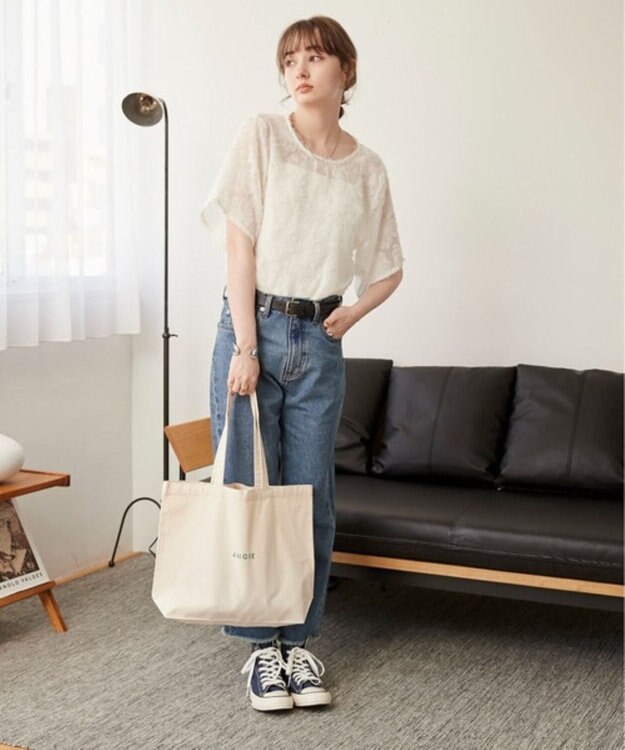 WEGO 【ANGIE VINTAGE】ANGIEロゴトートバック グリーンその他