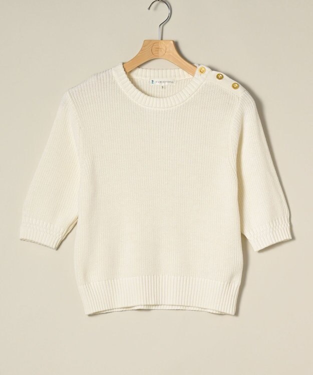 ONWARD Reuse Park 【組曲】ニット春夏 ホワイト