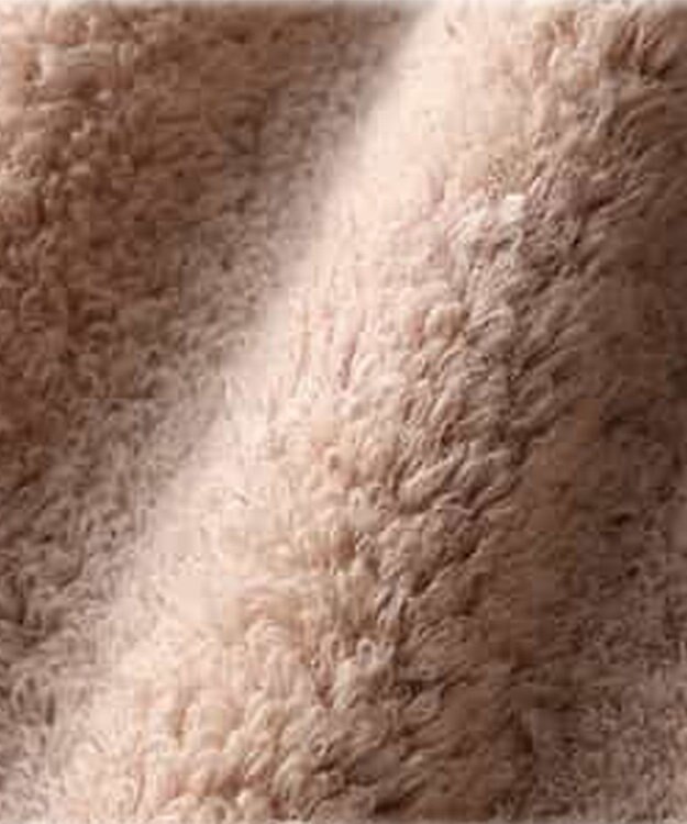 UCHINO しあわせタオル フェイスタオル ラテ(ベージュ)