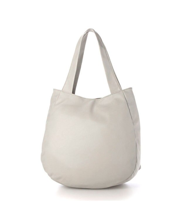 UNBILLION カシュカシュ cachecache / フリルトートバッグ ライトグレー