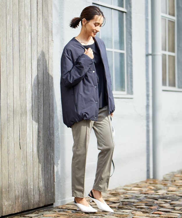 ICB L パディングジャケット ブラック系