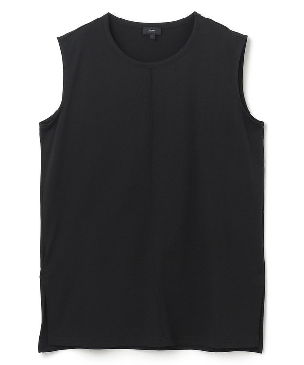 JOSEPH 【洗える】ロイヤルコットン　ラウンドネックカットソー Black