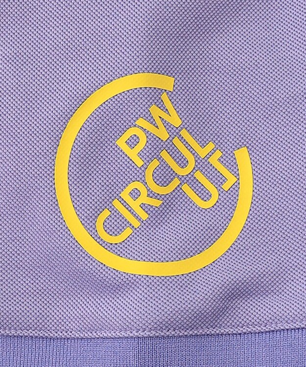 PW CIRCULUS 【MEN】【吸汗速乾/ストレッチ】ベーシックカノコ ポロシャツ ラベンダー