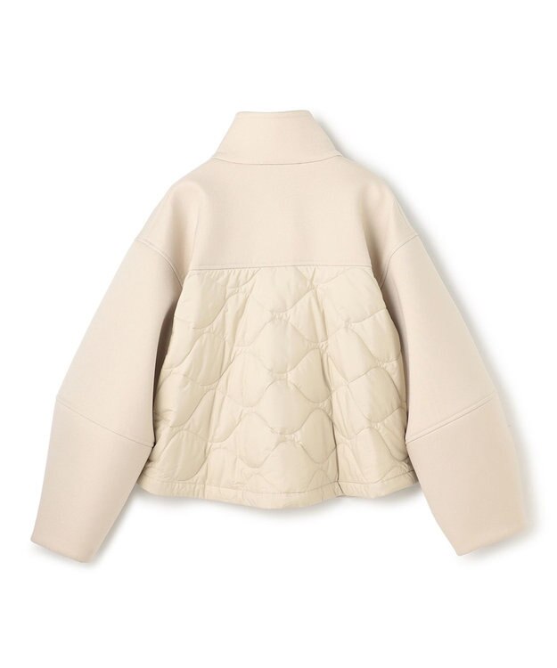 uncrave パディング×ボンディングコンビ コート エクリュ