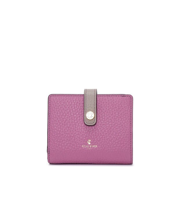 PELLE BORSA 二つ折り財布 Reinette Goods レネットグッズ 4761 モーブグレージュ
