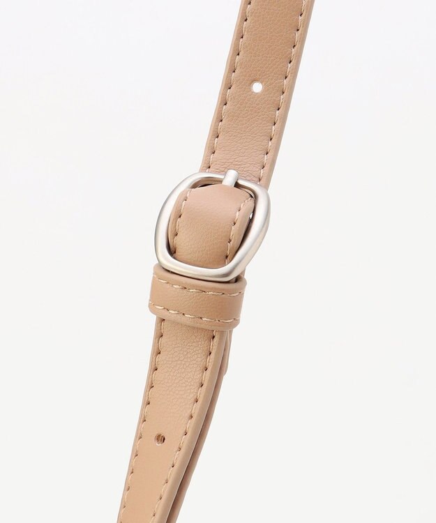 自由区 ワンショルダープレーン バッグ サックス