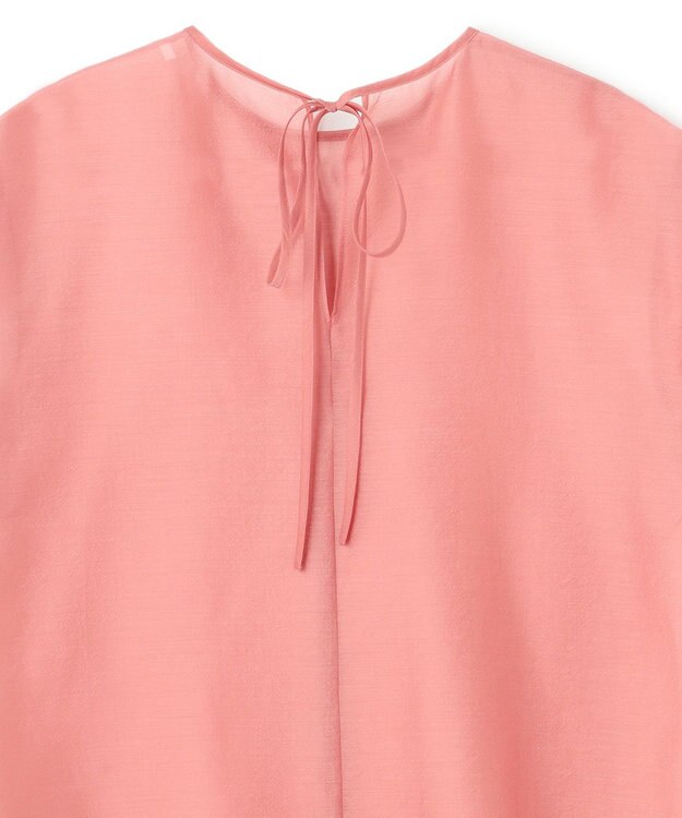 NAVE 【Nave・洗える/シアー素材】シアーリンクル ノースリーブブラウス ピンク系