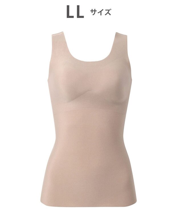 WACOAL ブラトップ【GOCOCi ゴコチ】 伸びがいい フラット仕上げ タンクトップ UGG210 /ワコール ラズベリー