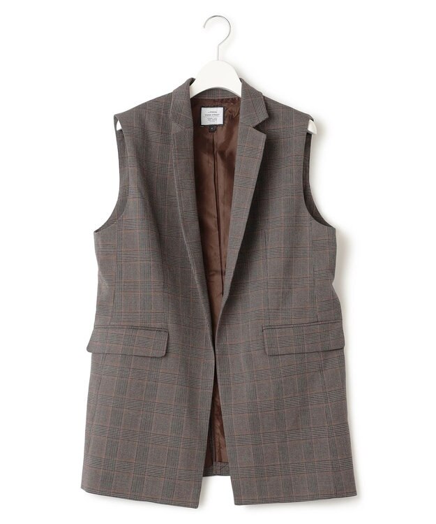 J.PRESS YORK STREET 【WOMEN】ジャケット ジレ ブラウン系3