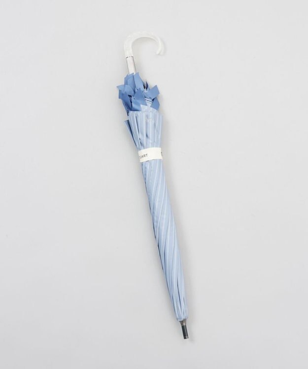 AURORA 【 JILL STUART（ジル スチュアート）】・WEB限定・　リボン付き晴雨兼用パラソル(長傘) サックス