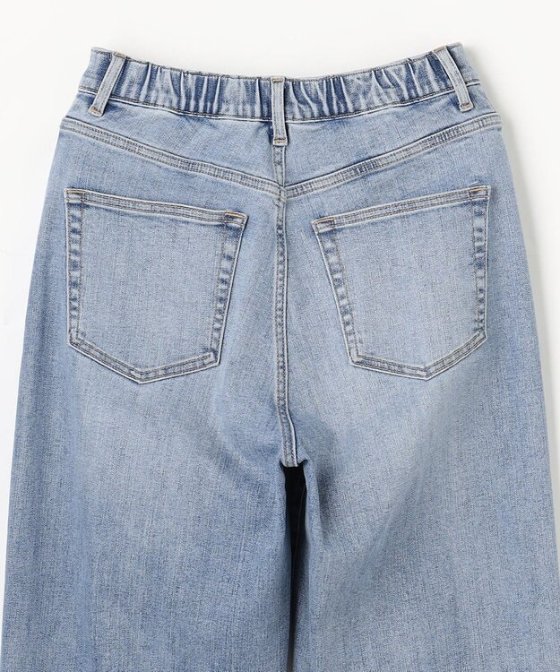 ANY 7daysデイリーワイドデニム ブリーチ