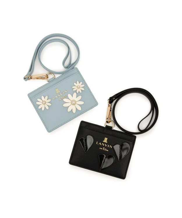 LANVIN en Bleu ジョリー IDケース ライトブルー