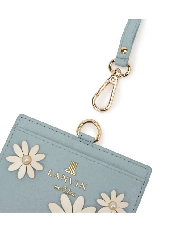 LANVIN en Bleu ジョリー IDケース ライトブルー