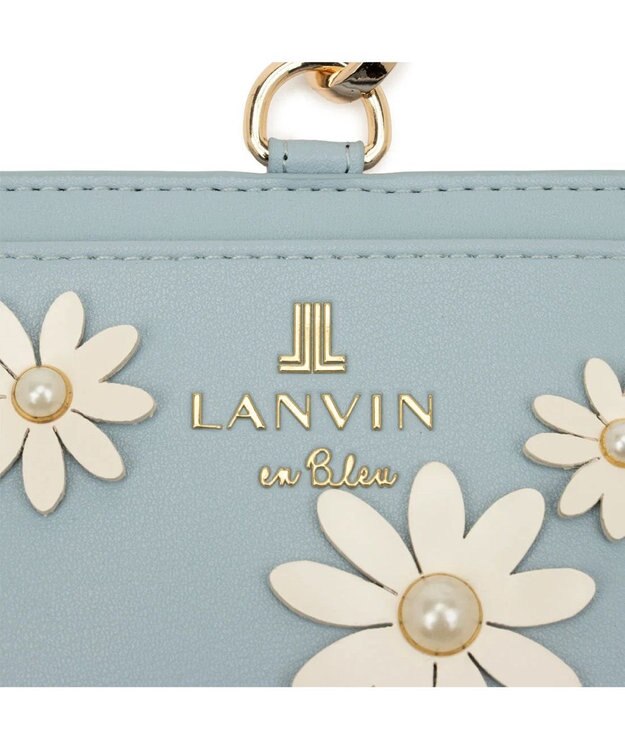 LANVIN en Bleu ジョリー IDケース ライトブルー