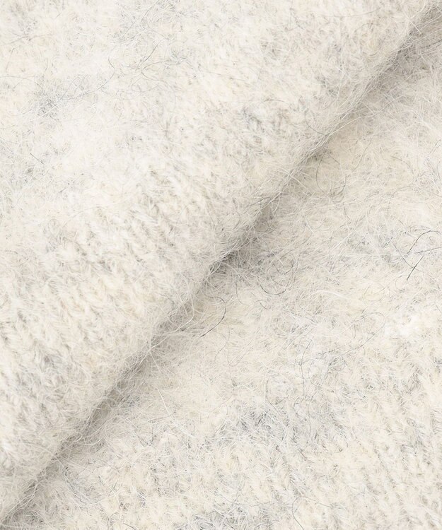 uncrave アルパカファーニット ショートトップス ナチュラル