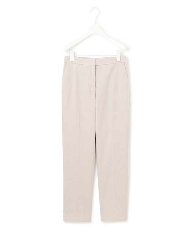 ICB 【セットアップ対応】ウールストレッチ テーパードパンツ トープ系