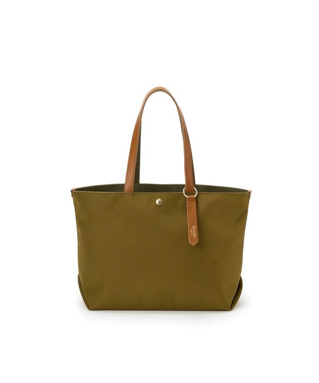 TOPKAPI 【新色追加】【Breath TOPKAPI】Aerial エアリアル ナイロン カラーストラップ付き A4 トートバッグ /軽量 カーキ