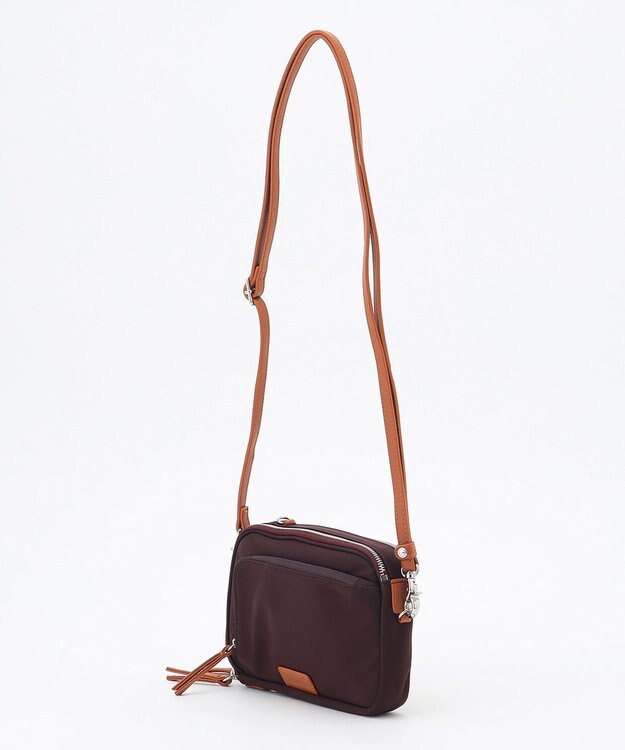 Y'SACCS 【大人のおしゃれ手帖11月号掲載】本上まなみ×Y'SACCS 　ウォレットポシェット ワイン