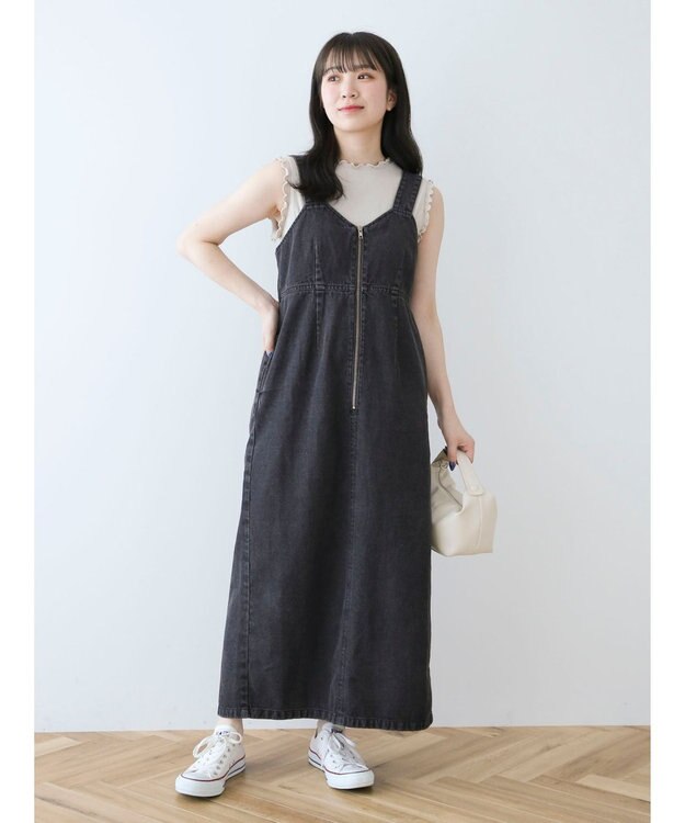 Green Parks ・ＳＵＧＡＲ　ＳＰＯＯＮ　フロントＺＩＰジャンスカ Black