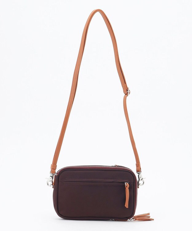 Y'SACCS 【大人のおしゃれ手帖11月号掲載】本上まなみ×Y'SACCS 　ウォレットポシェット ワイン