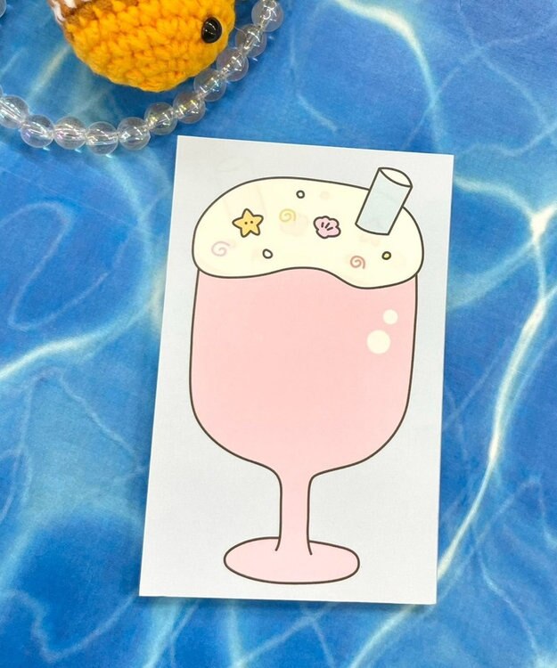 WEGO 海フレンズメモ 柄4