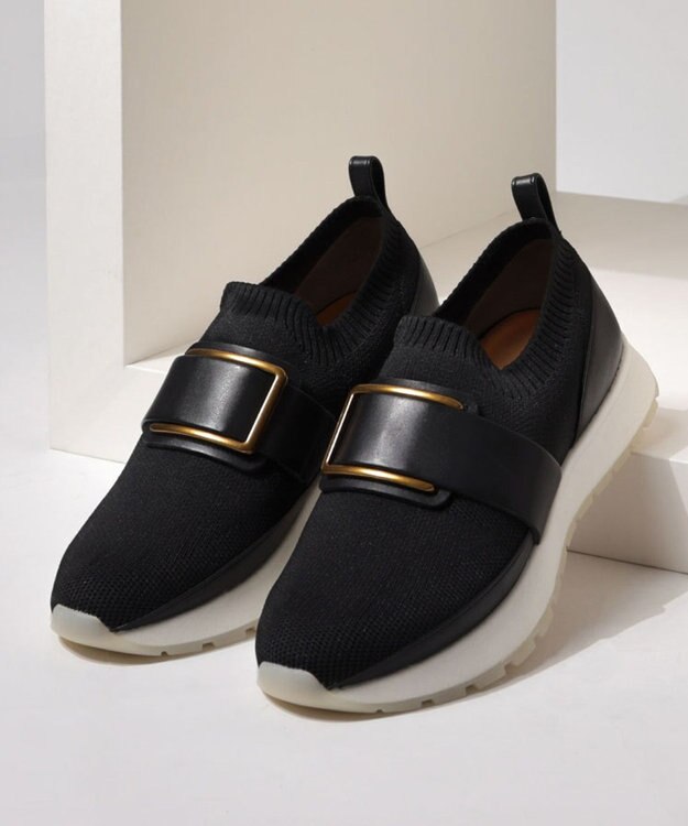 REGAL FOOT COMMUNITY 【リーガルレディース】BF04 バックルニットスニーカー スニーカー