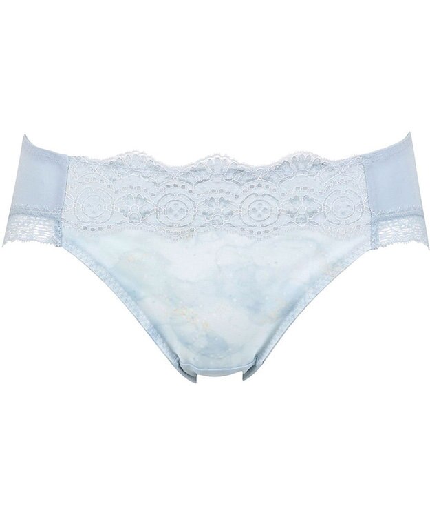 Wing ショーツ 【スタイルアップブラ】 KB2900とペア アウターにひびきにくい(バック裾) やさしいフィット感 はきこみ丈あさめ KF2890 ウイング／ワコール ブルー