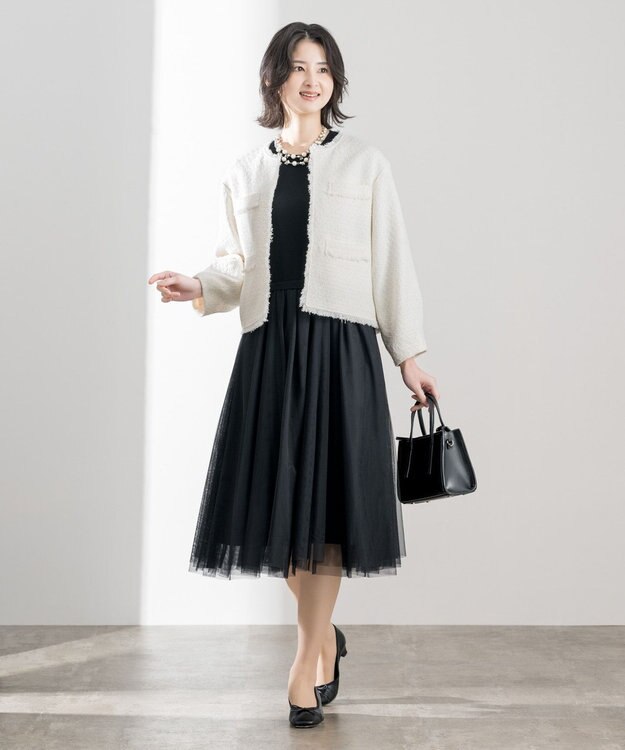 ONWARD Reuse Park 【23区】ジャケット春夏 オフホワイト