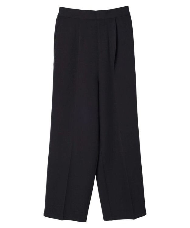 Green Parks ・Ｐｅｔｉｔ　Ｆｌｅｕｒ　センタープレスカラーパンツ Black