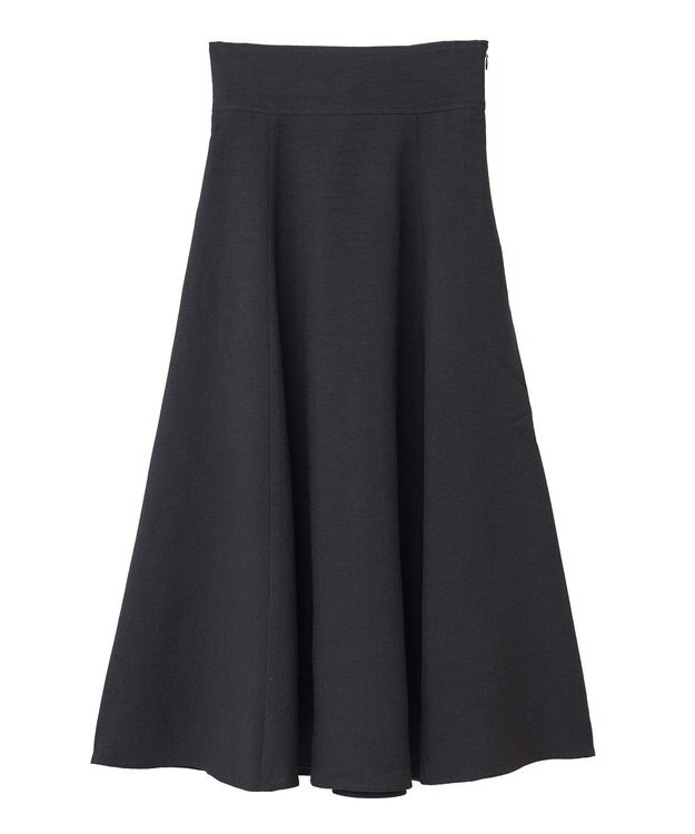 earth music&ecology バックレースアップスカート Black